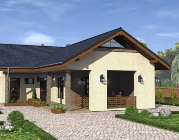 ВТ- 64 .Баня с барбекю 12.7*8.6 метров.