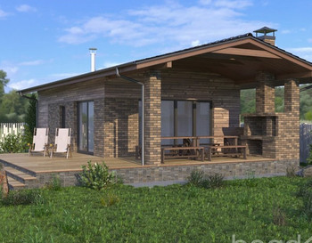 ХИТ СТРОИТЕЛЬСТВА Банный комплекс Р-55, р13м*6,4 метров